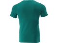 Zielony T-shirt męski z krótkim rękawem, widok z tyłu YATO YT-78441