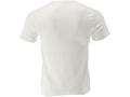 Biały T-shirt męski z krótkim rękawem, widok z tyłu YATO YT-78479