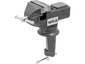 Imadło stołowe YATO 60mm obrotowe 360° żeliwny korpus warsztatowe YT-65009
