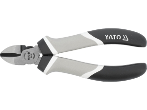 Szczypce tnące boczne YATO 160mm do drutu przewodów hartowane szczęki YT-6583