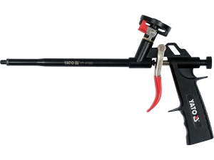 Pistolet do pianki montażowej YATO mosiężny korpus z dodatkowym zaworem YT-67422