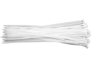 Opaski kablowe zaciskowe YATO 500x7.6mm 50 szt. białe plastikowe YT-70635