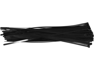 Opaski plastikowe YATO czarne 7.6x300mm zestaw 50 szt.uk do kabli YT-70651