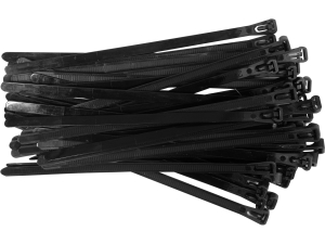Opaski kablowe rozpinane YATO czarne 7.6x200mm zestaw 50 szt. nylon YT-70673