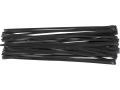 Opaski zaciskowe nylonowe czarne zestaw 50 szt. YATO YT-70678