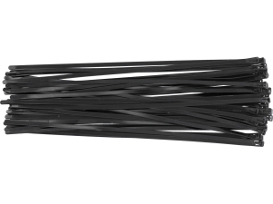 Opaska zaciskowa rozpinana YATO nylonowa czarna 7.6x450mm 50 szt. YT-70678