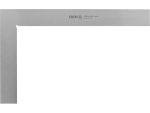 Kątownik ślusarski YATO płaski stalowy traserski 400x250mm din 875/2 YT-70756