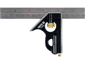 Kątownik uniwersalny YATO 150mm aluminiowy stolarski murarski YT-70770