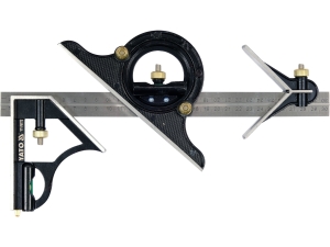 Kątownik nastawny YATO 300mm aluminiowy regulowany z kątomierzem YT-70772