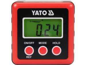 Kątomierz cyfrowy YATO elektroniczny z magnesem aluminiowy YT-71000