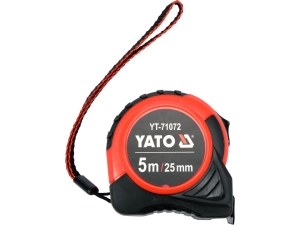 Miara zwijana YATO stalowa 5m x 25mm klasa ii budowlana YT-71072