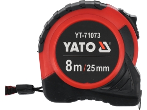 Miara zwijana YATO stalowa 8m x 25mm klasa ii budowlana YT-71073