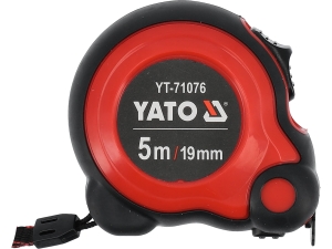 Miara zwijana YATO 5m x 19mm stalowa powłoka nylonowa klasa ii YT-71076