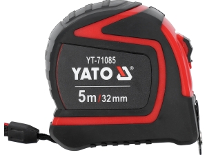 Miara zwijana YATO 5m x 32mm stalowa ii klasa dokładności z magnesem YT-71085