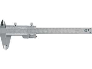 Suwmiarka analogowa YATO 150mm dokładność 0 02mm stal nierdzewna YT-7200