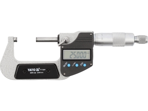 Mikrometr elektroniczny YATO zewnętrzny 25-50mm precyzyjny pomiar YT-72307