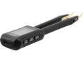 Cyfrowy miernik pęseta, port USB-C z lewej strony, widok z boku YATO YT-73074