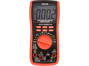 Miernik cyfrowy YATO true rms pomiar temperatury tranzystorów YT-73085