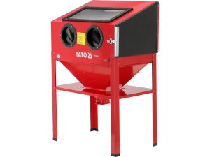 Piaskarka kabinowa YATO 220L przepływ powietrza 424L/min stalowa YT-55841