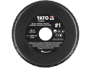 Frez tarnik czołowy YATO 120x6mm na szlifierkę kątową do drewna YT-59178
