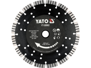 Tarcza diamentowa YATO 230mm do betonu zbrojonego żelbetu cegły kamienia YT-59902
