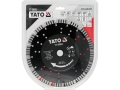 Tarcza diamentowa w plastikowym opakowaniu z etykietą, widok z przodu YATO YT-59902