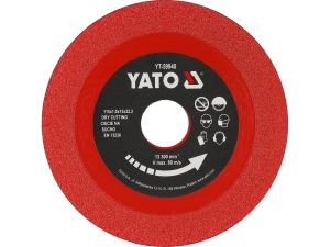 Tarcza diamentowa do szkła YATO 115mm x 22.23mm gres ceramika sucho YT-59940