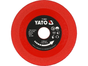 Tarcza diamentowa do szkła YATO 125mm x 22.23mm do cięcia i szlifowania YT-59941