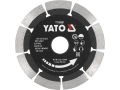 Tarcza diamentowa segmentowa 115 mm do cięcia betonu z nadrukiem YATO YT-59961