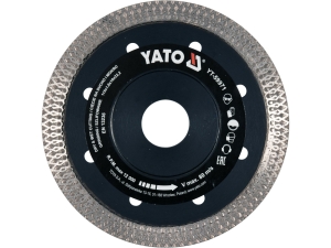 Tarcza diamentowa do ceramiki YATO 115mm segment 10mm do cięcia na sucho YT-59971