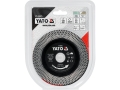 Tarcza diamentowa YATO 125 mm w opakowaniu blistrowym z opisem YT-59973