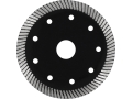 Tarcza diamentowa turbo do gresu, widok z tyłu bez oznaczeń YATO YT-59981