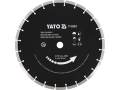 Tarcza diamentowa do betonu 350 mm cięcie na sucho i mokro czarna YATO YT-60003
