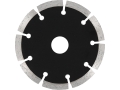 Tarcza diamentowa segmentowa 115 mm z czarnym korpusem, widok z tyłu YATO YT-6002