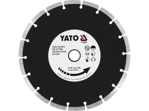 Tarcza diamentowa YATO segmentowa 230x22.2mm do betonu kamienia YT-6005