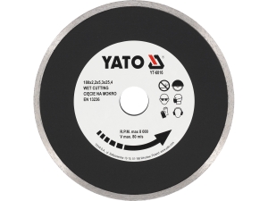Tarcza diamentowa YATO 180x25.4mm segment ciągły do ceramiki YT-6016