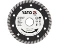 Tarcza diamentowa turbo 125 mm do cięcia na sucho i mokro YATO YT-6023