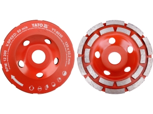 Tarcza ścierna YATO diamentowa 125mm do szlifowania betonu kamienia muru YT-6030