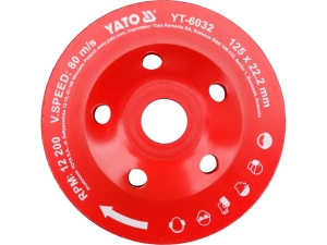 Tarcza szlifierska YATO diamentowa 125x22.2mm do betonu kamienia klinkieru YT-6032