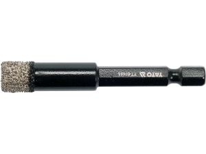 Wiertło diamentowe YATO 10mm HEX do gresu płytek ceramiki na sucho mokro YT-60403