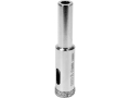 Wiertło diamentowe do gresu 14 mm widok z boku z gładkim trzonem YATO YT-60426