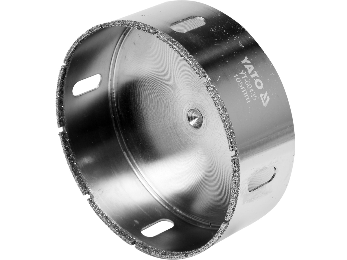 Wiertło diamentowe koronowe do gresu i ceramiki 105 mm YATO YT-60435
