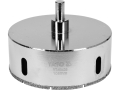 Wiertło diamentowe z trzpieniem do wiercenia gresu 105 mm YATO YT-60435