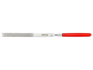 Pilnik iglak diamentowy YATO płaski 3x140mm do szlifowania metalu YT-6140