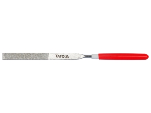 Pilnik iglak diamentowy YATO płaski 4x160mm do stali metalu YT-6147