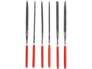 Pilniki iglaki diamentowe YATO zestaw 6 szt. 3x140mm do metalu stali YT-6160
