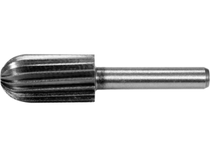 Frez trzpieniowy do stali YATO 6mm walcowy zaokrąglony HSS aluminium YT-61715