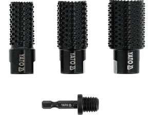 Zestaw tarników do drewna YATO cylindryczne 4 el mocowanie M14 YT-61775