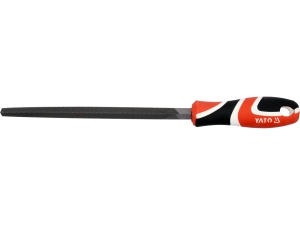 Pilnik do metalu trójkątny YATO 200mm nacięcie #1 stal T12 rękojeść YT-62249