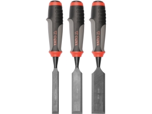 Zestaw dłut YATO stolarskich 16 25 32mm do drewna ostrza stal CrV YT-6280
